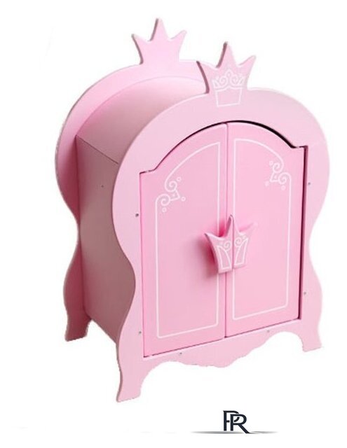 Шкаф для кукол Leader Toys Shining Crown 71020 (розовое облако) - Изображение №1 — Интернет-магазин ПроЗаказ