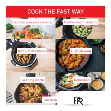Мультиварка-скороварка Tefal Cook4me Touch CY9128 - Изображение №3 — Интернет-магазин ПроЗаказ