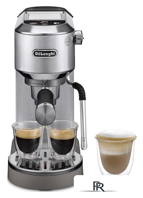 Рожковая кофеварка DeLonghi Dedica EC890.M - Изображение №1 — Интернет-магазин ПроЗаказ