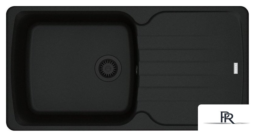 Кухонная мойка Franke Antea AZG 611-97 XL 114.0693.550 (матовый черный) - Изображение №1 — Интернет-магазин ПроЗаказ