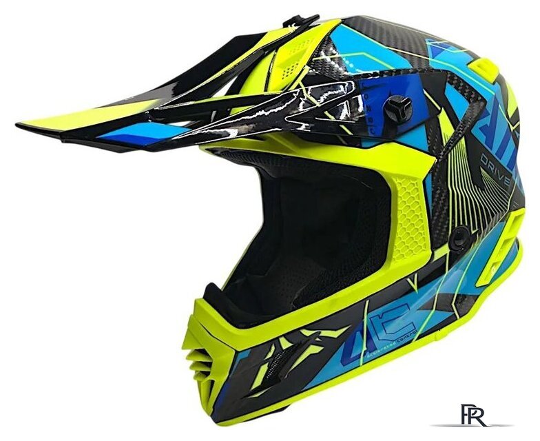 Мотошлем AIM RH855 Carbon Razor RH855R-DYB-XS (XS, желтый/синий) - Изображение №1 — Интернет-магазин ПроЗаказ