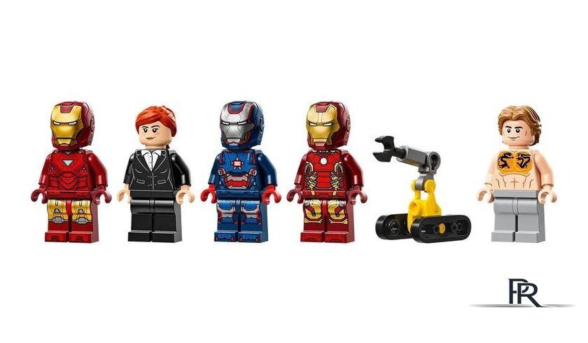 Конструктор LEGO Marvel Лаборатория Железного Человека: Зал Доспехов 76315 - Изображение №9 — Интернет-магазин ПроЗаказ