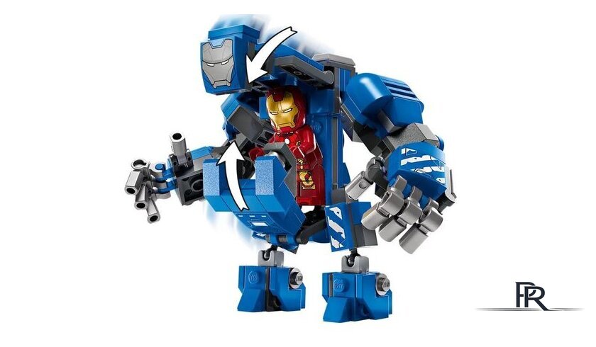 Конструктор LEGO Marvel Лаборатория Железного Человека: Зал Доспехов 76315 - Изображение №6 — Интернет-магазин ПроЗаказ