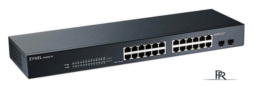 Настраиваемый коммутатор Zyxel GS1900-24-EU0101F - Изображение №2 — Интернет-магазин ПроЗаказ