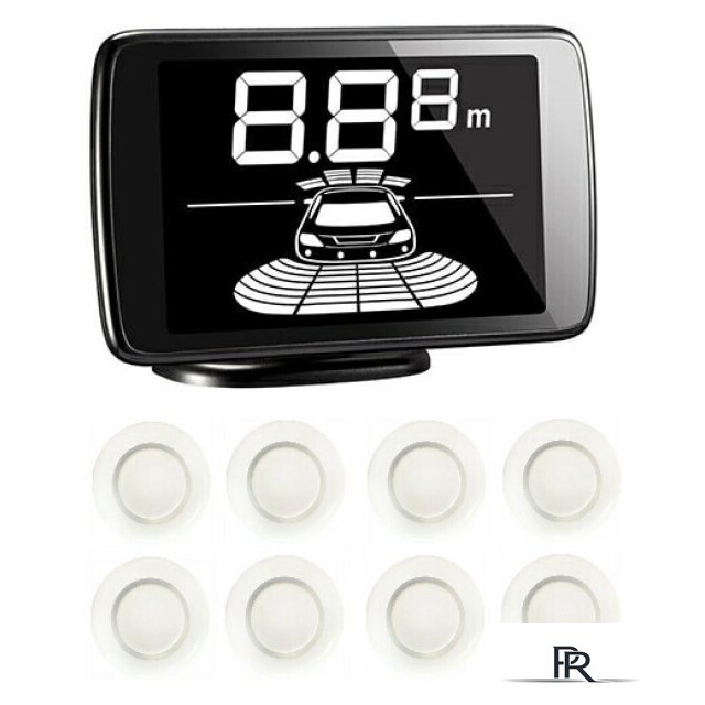 Парковочный радар ParkMaster 238 (белый) - Изображение №1 — Интернет-магазин ПроЗаказ