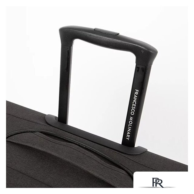 Чемодан-спиннер Francesco Molinary 338-1004/3-20BLK (черный) - Изображение №9 — Интернет-магазин ПроЗаказ