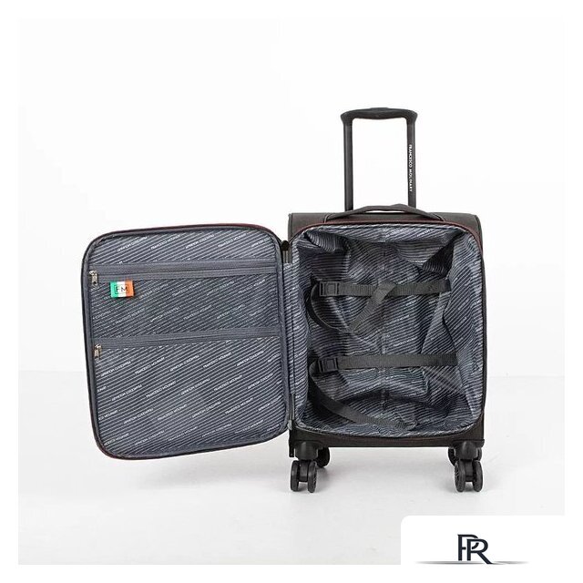 Чемодан-спиннер Francesco Molinary 338-1004/3-20BLK (черный) - Изображение №5 — Интернет-магазин ПроЗаказ