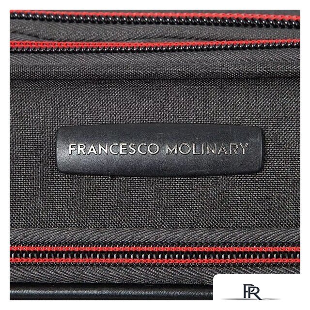 Чемодан-спиннер Francesco Molinary 338-1004/3-20BLK (черный) - Изображение №7 — Интернет-магазин ПроЗаказ