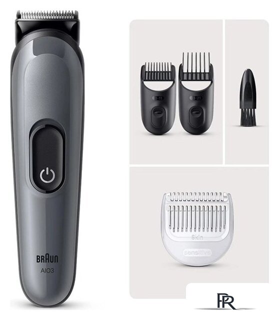 Триммер для бороды и усов Braun AIO3500 - Изображение №1 — Интернет-магазин ПроЗаказ