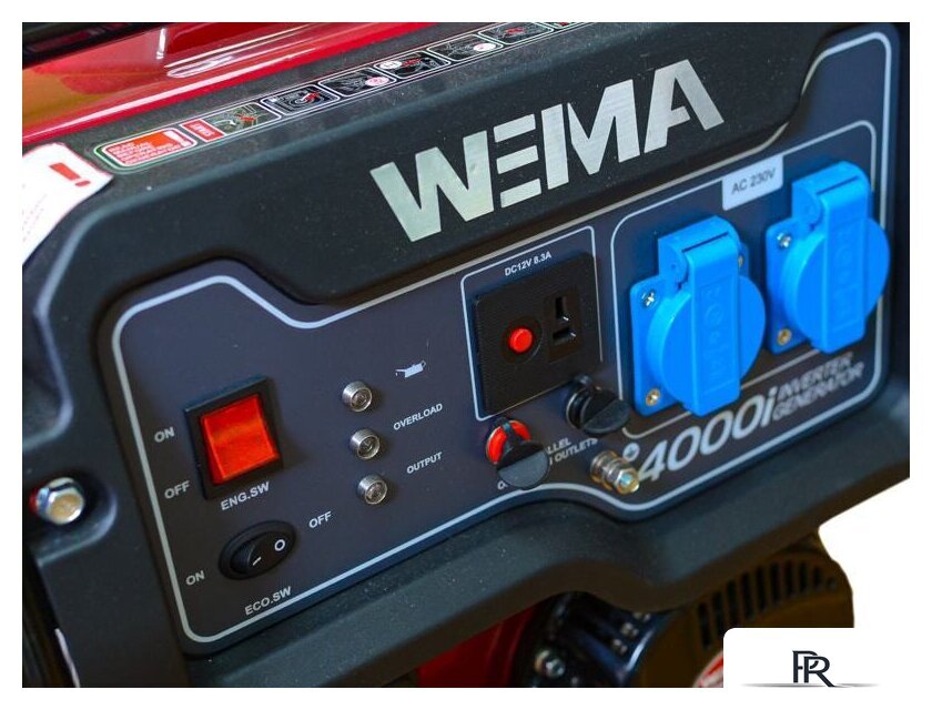 Бензиновый генератор Weima WM 4000i - Изображение №2 — Интернет-магазин ПроЗаказ