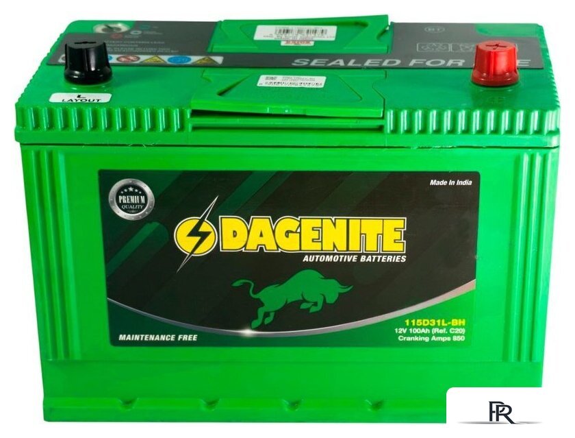 Автомобильный аккумулятор DAGENITE R+ (100 А·ч) - Изображение №1 — Интернет-магазин ПроЗаказ