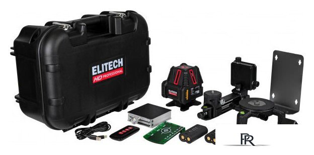 Лазерный нивелир ELITECH HD Professional HD LN 8D Green 204735 - Изображение №1 — Интернет-магазин ПроЗаказ