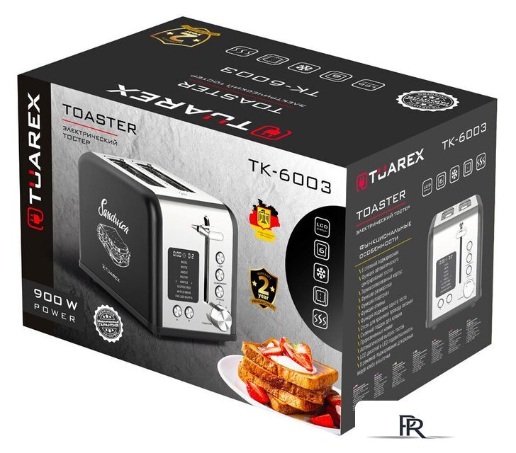 Тостер Tuarex TK-6003 - Изображение №11 — Интернет-магазин ПроЗаказ