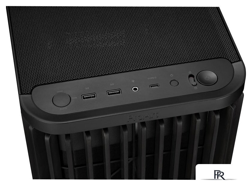 Корпус ASUS ProArt PA401 Wood Edition - Mesh Panel (черный) - Изображение №4 — Интернет-магазин ПроЗаказ