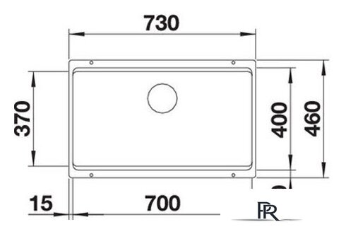 Кухонная мойка Blanco Etagon 700-U (кофе) 525176 - Изображение №2 — Интернет-магазин ПроЗаказ