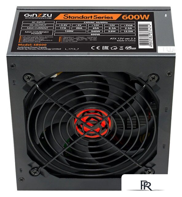 Блок питания Ginzzu SB600 - Изображение №1 — Интернет-магазин ПроЗаказ