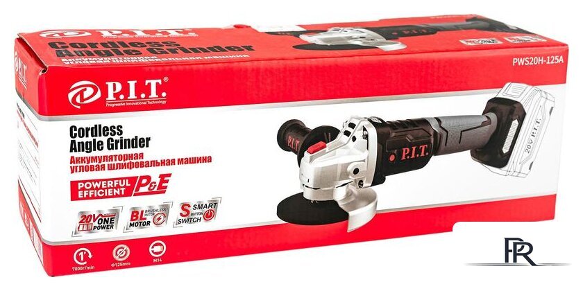 Угловая шлифмашина P.I.T. PWS20H-125A (без АКБ) - Изображение №5 — Интернет-магазин ПроЗаказ