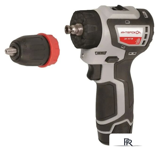 Дрель-шуруповерт Интерскол КомбиМАКС ДА-10/12В 36 687.2.2.77 (с 2-мя АКБ, сумка) - Изображение №1 — Интернет-магазин ПроЗаказ