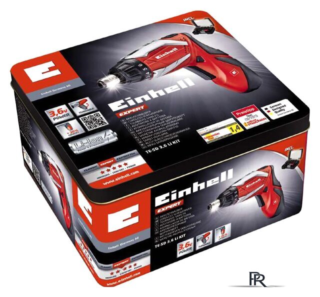 Электроотвертка Einhell TE-SD 3.6 Li Kit 4513495 - Изображение №2 — Интернет-магазин ПроЗаказ