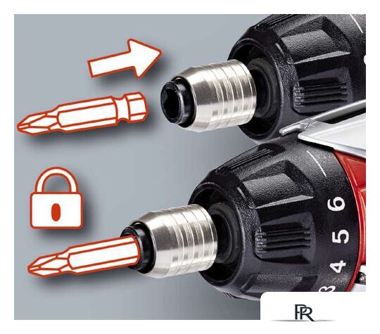Электроотвертка Einhell TE-SD 3.6 Li Kit 4513495 - Изображение №3 — Интернет-магазин ПроЗаказ