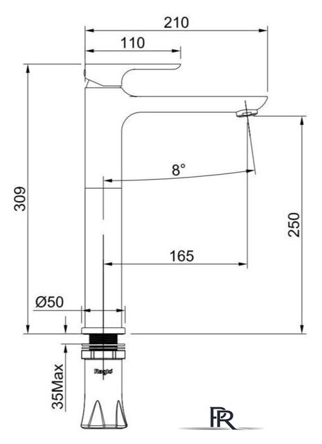 Смеситель Raglo R03.15.09 - Изображение №2 — Интернет-магазин ПроЗаказ