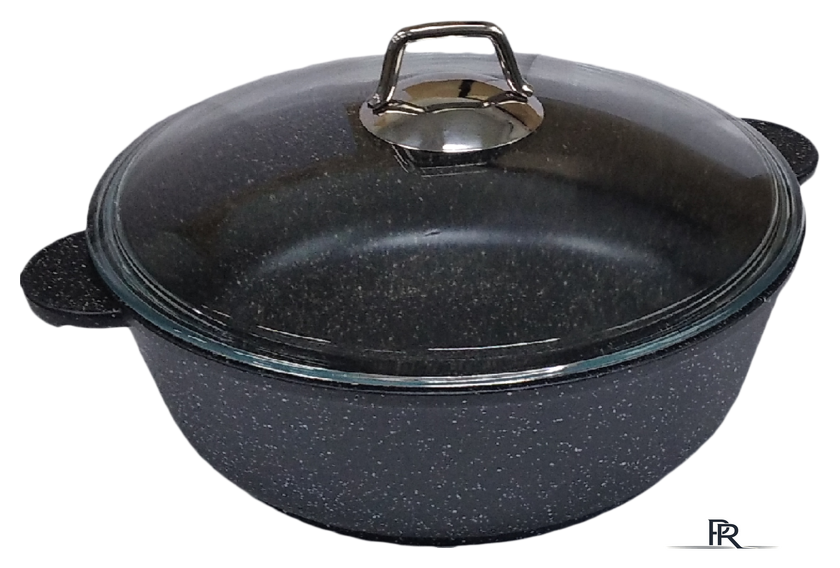 Жаровня Victoria Гранит АЛА280 G1028G - Изображение №1 — Интернет-магазин ПроЗаказ