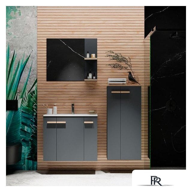  Lauter Зеркало Adri 79 (антрацит) - Изображение №2 — Интернет-магазин ПроЗаказ