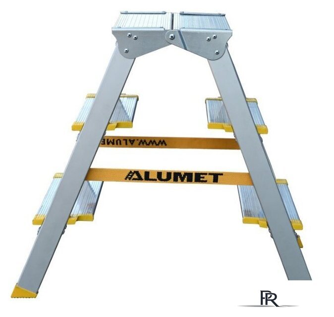 Лестница-стремянка Алюмет ASD 5203 (2х3 ступеней) - Изображение №2 — Интернет-магазин ПроЗаказ