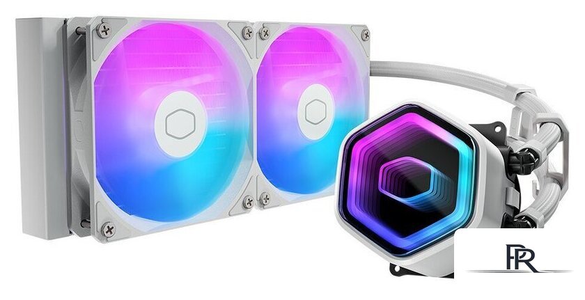 Система жидкостного охлаждения для процессора Cooler Master MasterLiquid 240 Core II ARGB White MLW-D24M-A18PA-RW - Изображение №1 — Интернет-магазин ПроЗаказ