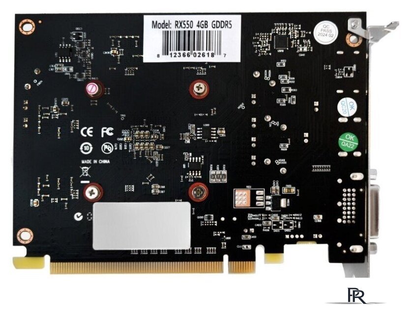 Видеокарта CBR Radeon RX 550 4GB GDDR5 VGA-STX550-4G-RTL - Изображение №4 — Интернет-магазин ПроЗаказ