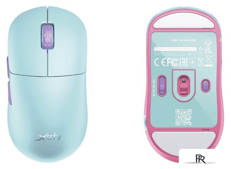 Игровая мышь Xtrfy M8 Wireless (мятный) - Изображение №3 — Интернет-магазин ПроЗаказ