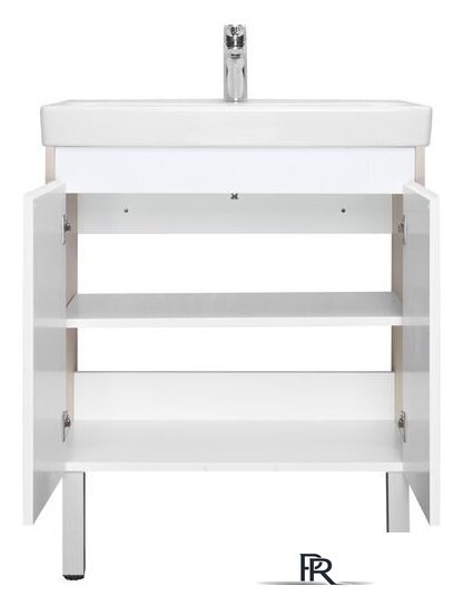  Акватон Тумба с умывальником Сканди Doors 70 1A2789K0SDB20 (белый/дуб верона) - Изображение №2 — Интернет-магазин ПроЗаказ