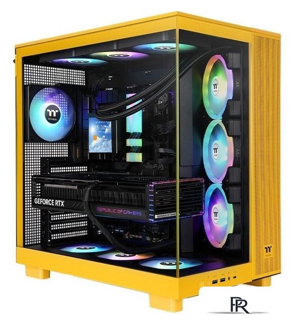 Корпус Thermaltake View 380 XL TG ARGB Bumblebee CA-11E-00M4WN-00 - Изображение №1 — Интернет-магазин ПроЗаказ