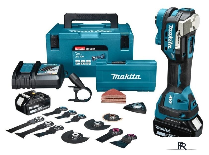 Реноватор Makita DTM52RFJX2 (с 2-мя АКБ, кейс) - Изображение №1 — Интернет-магазин ПроЗаказ