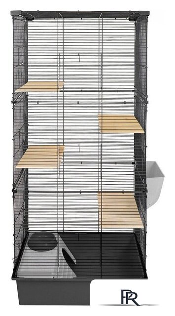 Клетка Дарэленд Craft 60 Шиншилла-3 43072сер-черн - Изображение №1 — Интернет-магазин ПроЗаказ