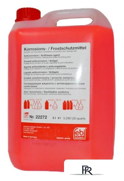 Антифриз Febi bilstein G12 22272 5л - Изображение №1 — Интернет-магазин ПроЗаказ