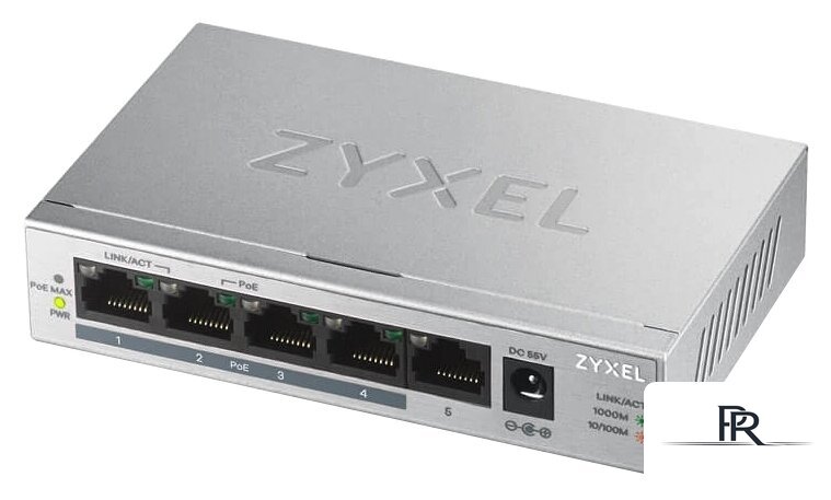 Неуправляемый коммутатор Zyxel GS1005HP - Изображение №1 — Интернет-магазин ПроЗаказ