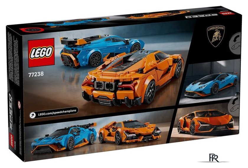 Конструктор LEGO Speed Champions 77238 Lamborghini Revuelto & Huracan STO - Изображение №10 — Интернет-магазин ПроЗаказ