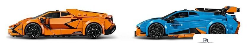 Конструктор LEGO Speed Champions 77238 Lamborghini Revuelto & Huracan STO - Изображение №3 — Интернет-магазин ПроЗаказ