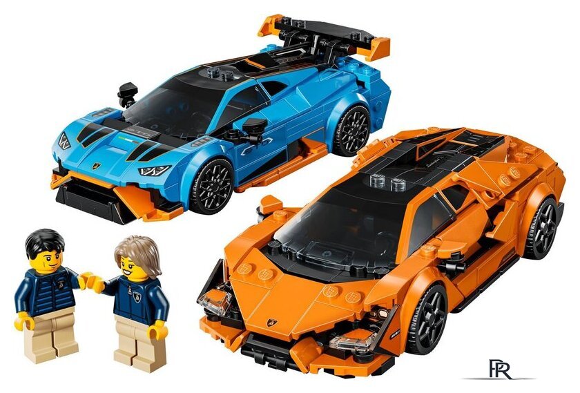 Конструктор LEGO Speed Champions 77238 Lamborghini Revuelto & Huracan STO - Изображение №2 — Интернет-магазин ПроЗаказ
