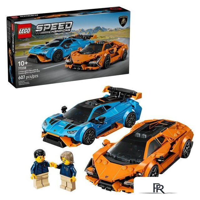 Конструктор LEGO Speed Champions 77238 Lamborghini Revuelto & Huracan STO - Изображение №1 — Интернет-магазин ПроЗаказ
