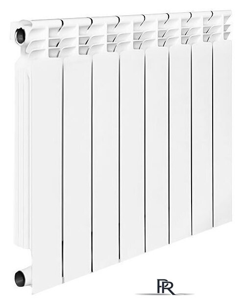 Алюминиевый радиатор Oasis 500/80 (алюминиевый, 8 секций) - Изображение №1 — Интернет-магазин ПроЗаказ