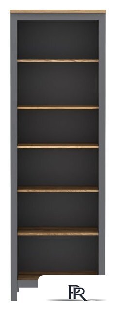 Стеллаж Mio Tesoro Сага 70 2.08.07.110.15 (серый/ясень) - Изображение №2 — Интернет-магазин ПроЗаказ