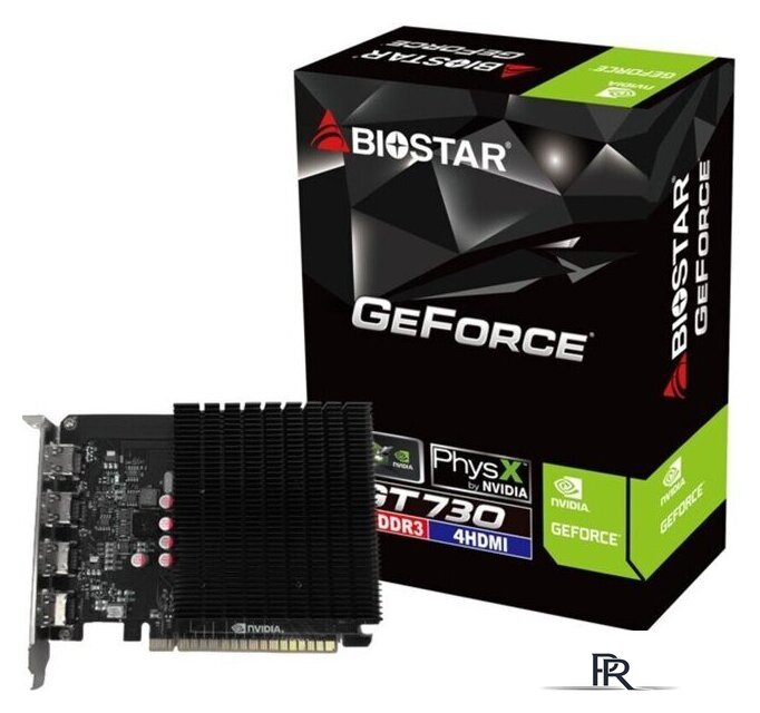Видеокарта BIOSTAR GeForce GT 730 4GB DDR3 VN7313TG46 - Изображение №2 — Интернет-магазин ПроЗаказ