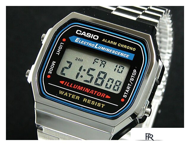 Наручные часы Casio A168WA-1 - Изображение №3 — Интернет-магазин ПроЗаказ