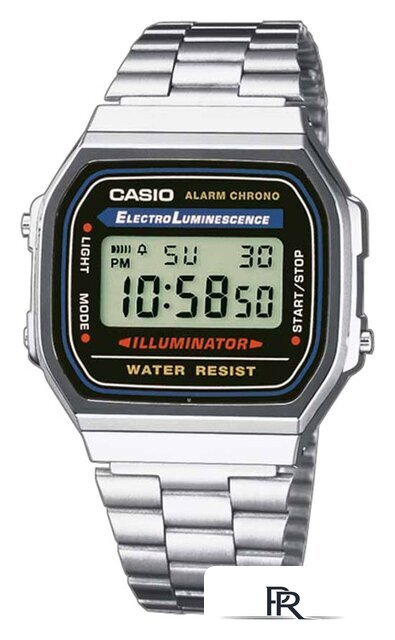 Наручные часы Casio A168WA-1 - Изображение №1 — Интернет-магазин ПроЗаказ