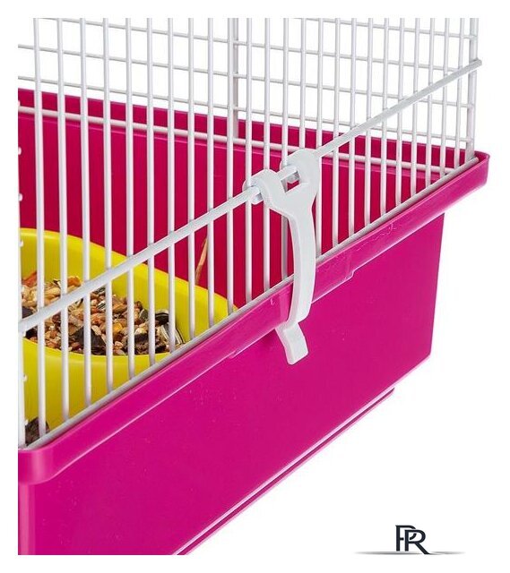 Клетка Ferplast Laura (розовый) 57912411W1 - Изображение №11 — Интернет-магазин ПроЗаказ