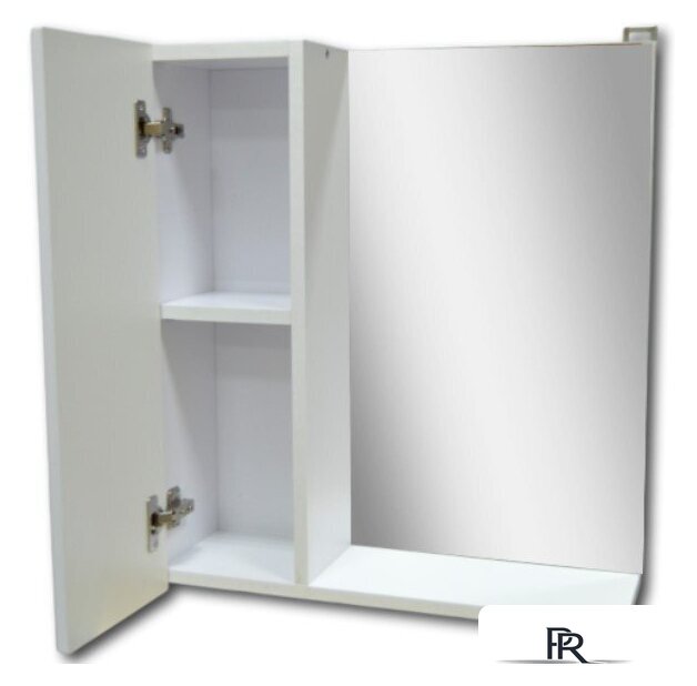  Гамма Шкаф с зеркалом для ванной 55.9 (левый) - Изображение №2 — Интернет-магазин ПроЗаказ