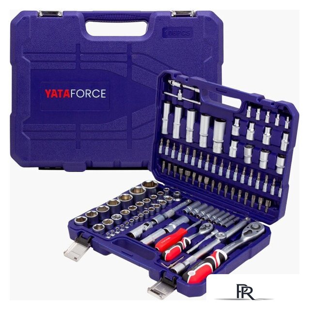 Универсальный набор инструментов Yataforce YF-41082-5 (108 предметов) - Изображение №4 — Интернет-магазин ПроЗаказ