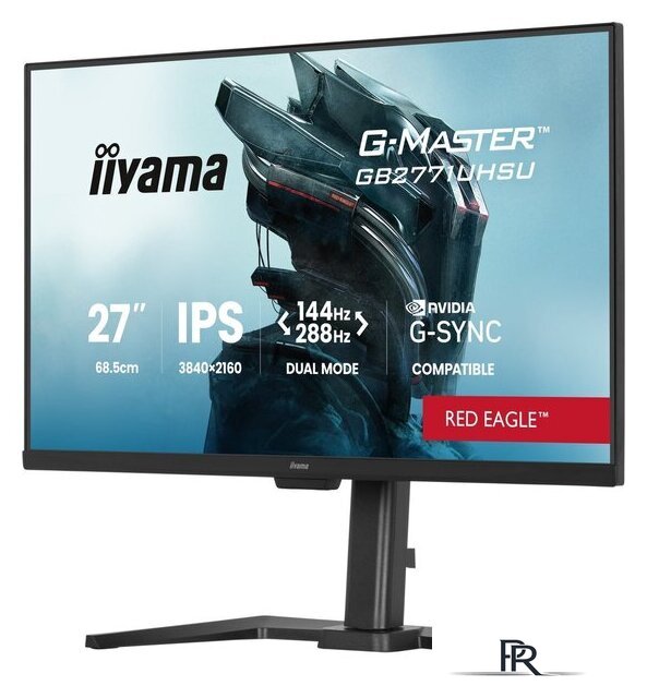 Игровой монитор iiyama G-Master Red Eagle GB2771UHSU-B1 - Изображение №2 — Интернет-магазин ПроЗаказ